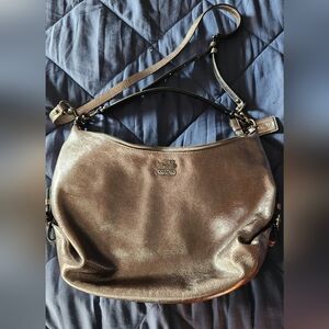 Coach Vintage Metallic Hailey Hobo Bag